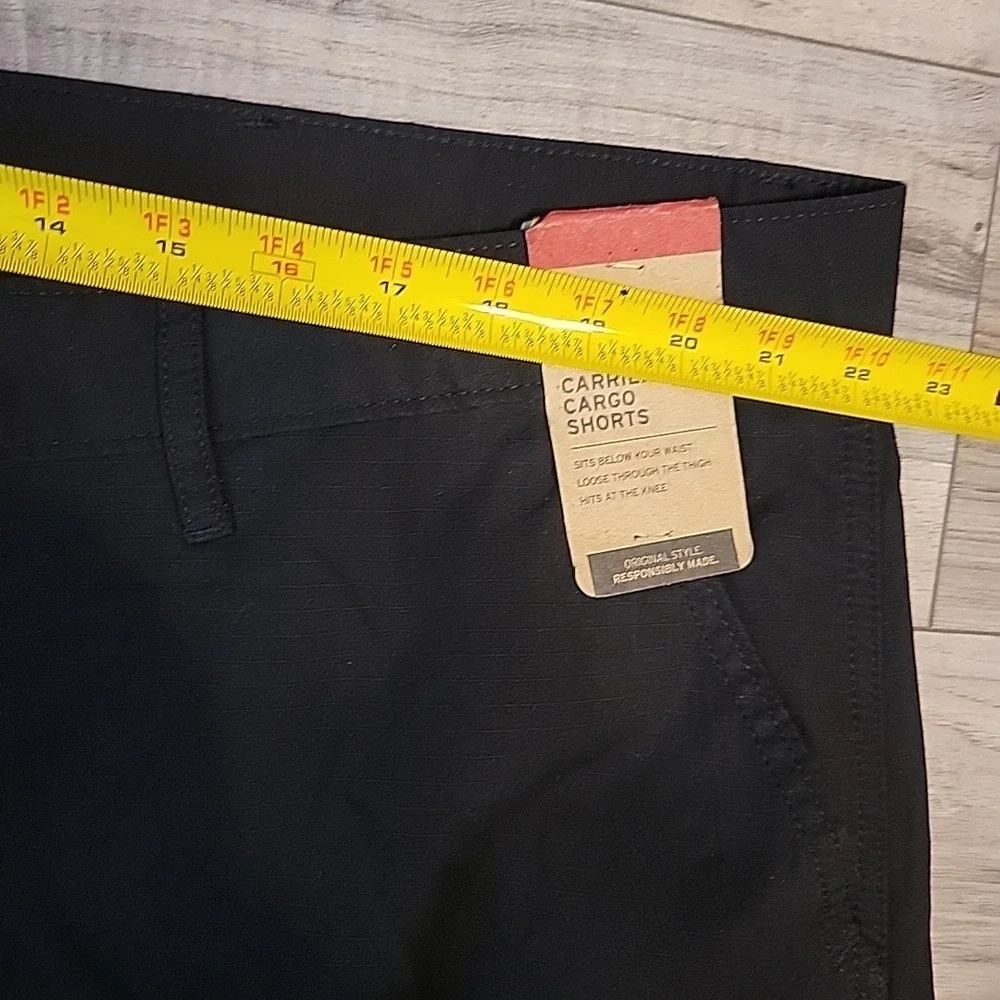 Levi's Carrier Cargo Shorts Men's 44 Black‎ Ripstop 10